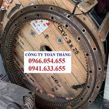 Mâm xoay ra cáp - Mâm quay máy xúc