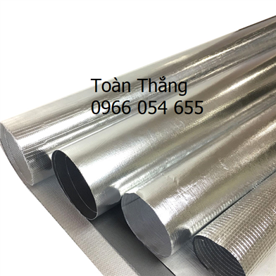 Vải thủy tinh tráng bạc