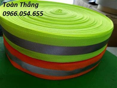 Dây vải Phản quang  2.5cm