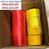 Phản quang dán 10cm màu đỏ