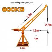 Cẩu Xoay 800kg
