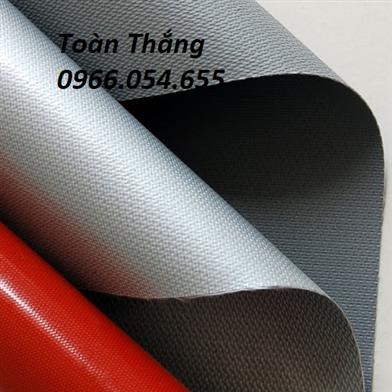 Vải sợi thủy tinh chống cháy phủ silicone