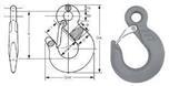 Móc cẩu xích 1 tấn 2 tấn 3 tấn 5 tấn