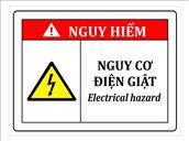 Biển cảnh báo nguy hiểm điện