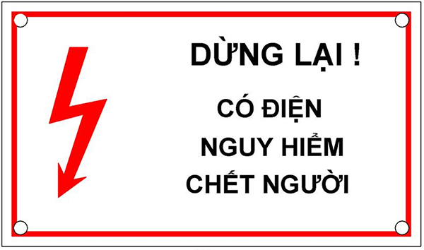 bien canh bao nguy hiem dien