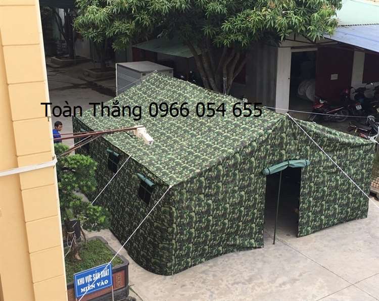 Nhà bạt quân đội rằn ri